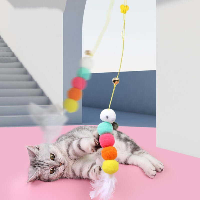 Interaktives Katzenspielzeug zum Aufhängen