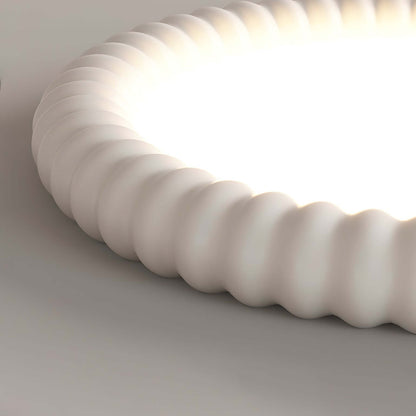 Moderne LED Deckenleuchte - Wellen-Design