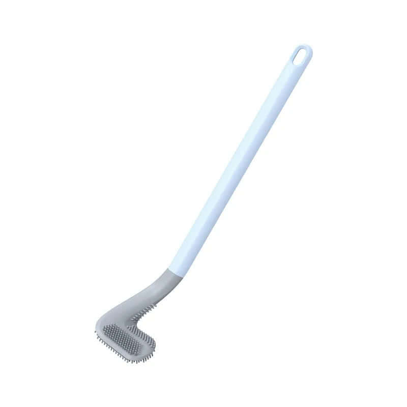 Hygienische Toilettenbürste mit L-Kopf - Flexibel &amp; Sauber