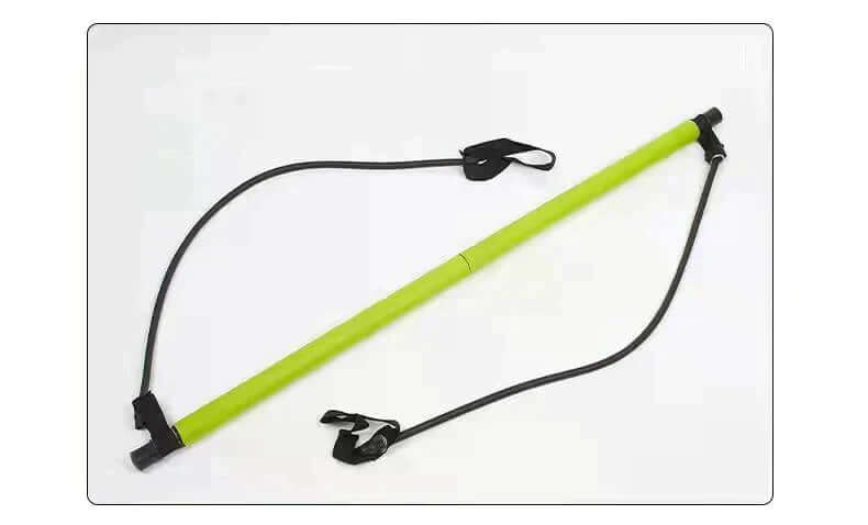 Pilates Stange mit Widerstandsbändern