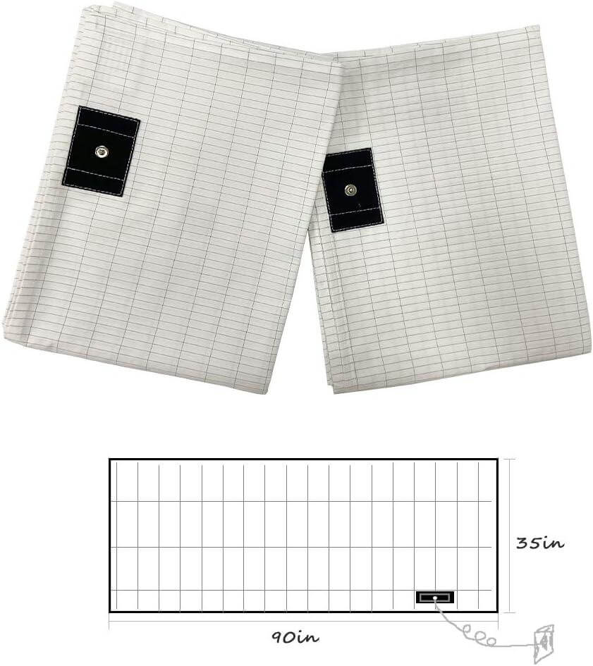 Erholsames Erdungsbettlaken für besseren Schlaf