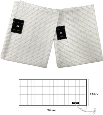 Erholsames Erdungsbettlaken für besseren Schlaf