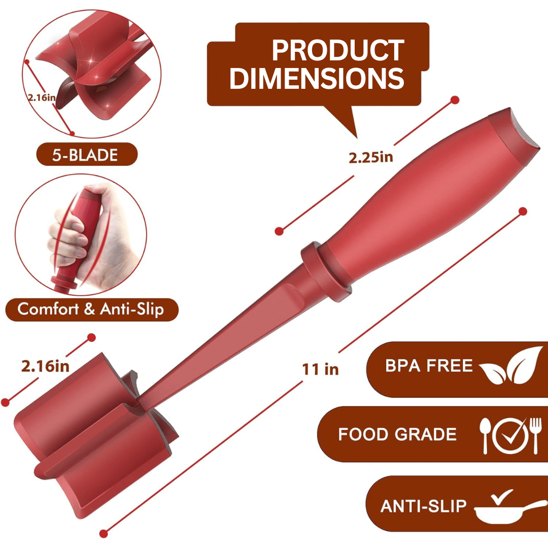 Hitzebeständiger Fleischzerkleinerer