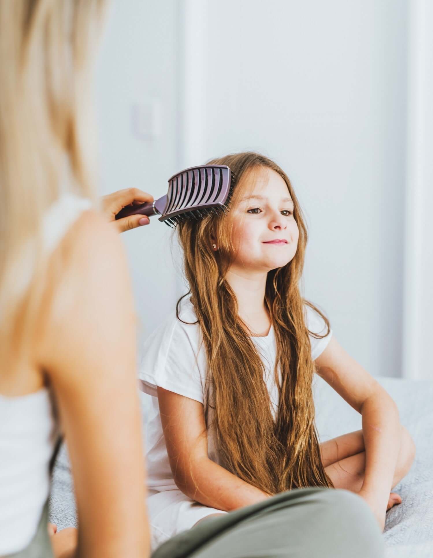 Entwirrbürste für schmerzfreies Kämmen