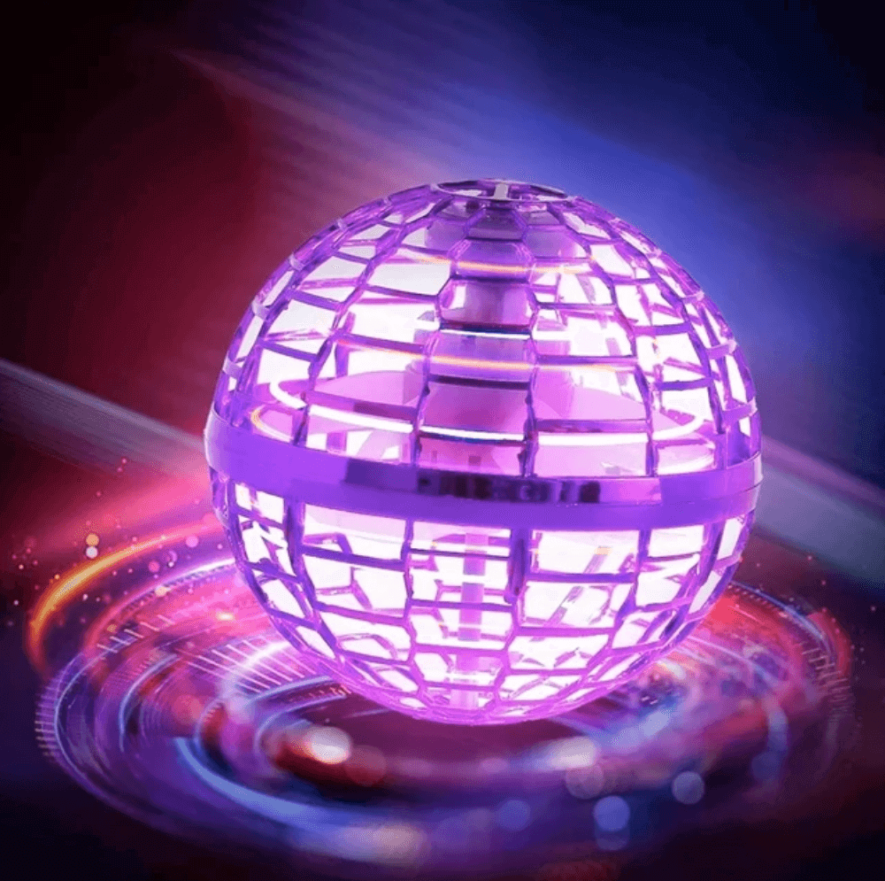 Leuchtender Boomerang-Ball - Magischer Spielspaß