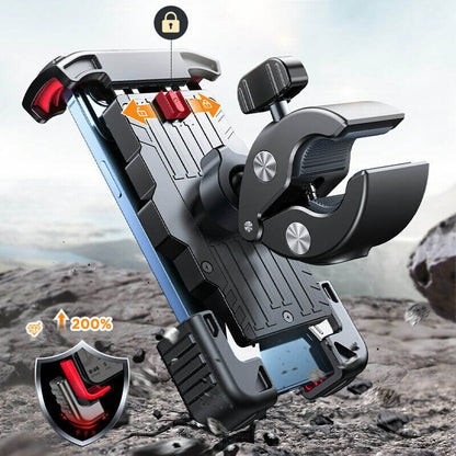Robuster Fahrrad Smartphone Halter mit 360° Drehung