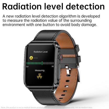 ECG-Test Blutlipide Harnsäure One Touch Wählen SOS-Anrufe Smartwatch