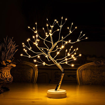 LED Baum Tischlampe – Stimmungsvolles und Magisches Ambiente