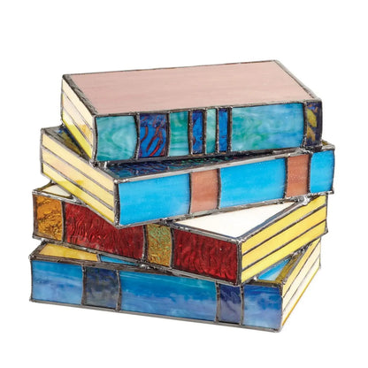IllumiBook Farbige Buchlampe - Kunstvolles Design - Stimmungsvolle Beleuchtung