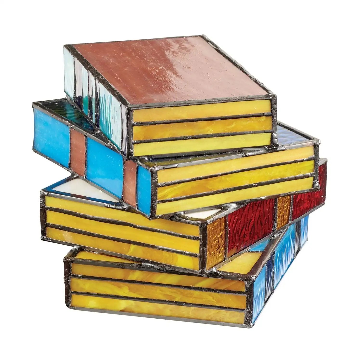 IllumiBook Farbige Buchlampe - Kunstvolles Design - Stimmungsvolle Beleuchtung