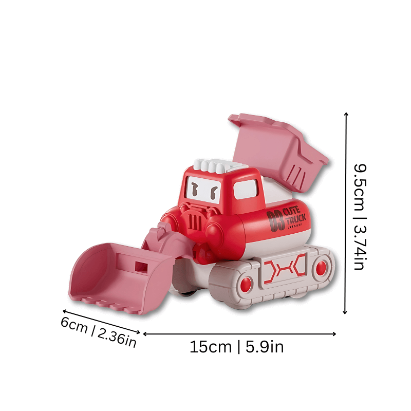 Kinder Spielzeug Baufahrzeuge Set – Mini-Bagger &amp; Co.