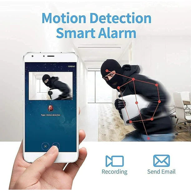Mini kabellose magnetische Kamera mit Audio- und Video-Live-Feed