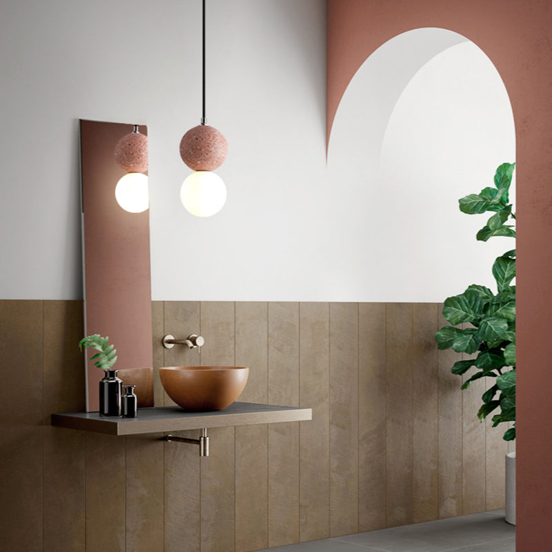 Moderne Nordische Kugel-Pendelleuchte