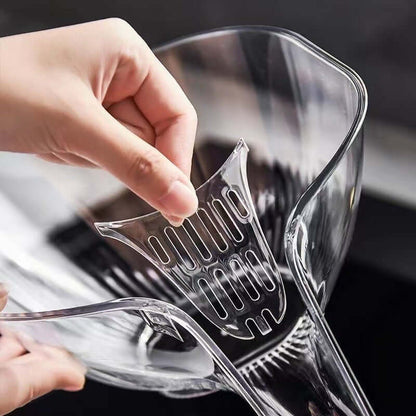 Küchensieb: Obst-Gemüse-Abtropfsieb mit ergonomischem Design