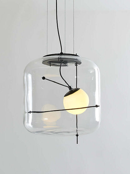 Moderne Glas Pendelleuchte Ø 30cm