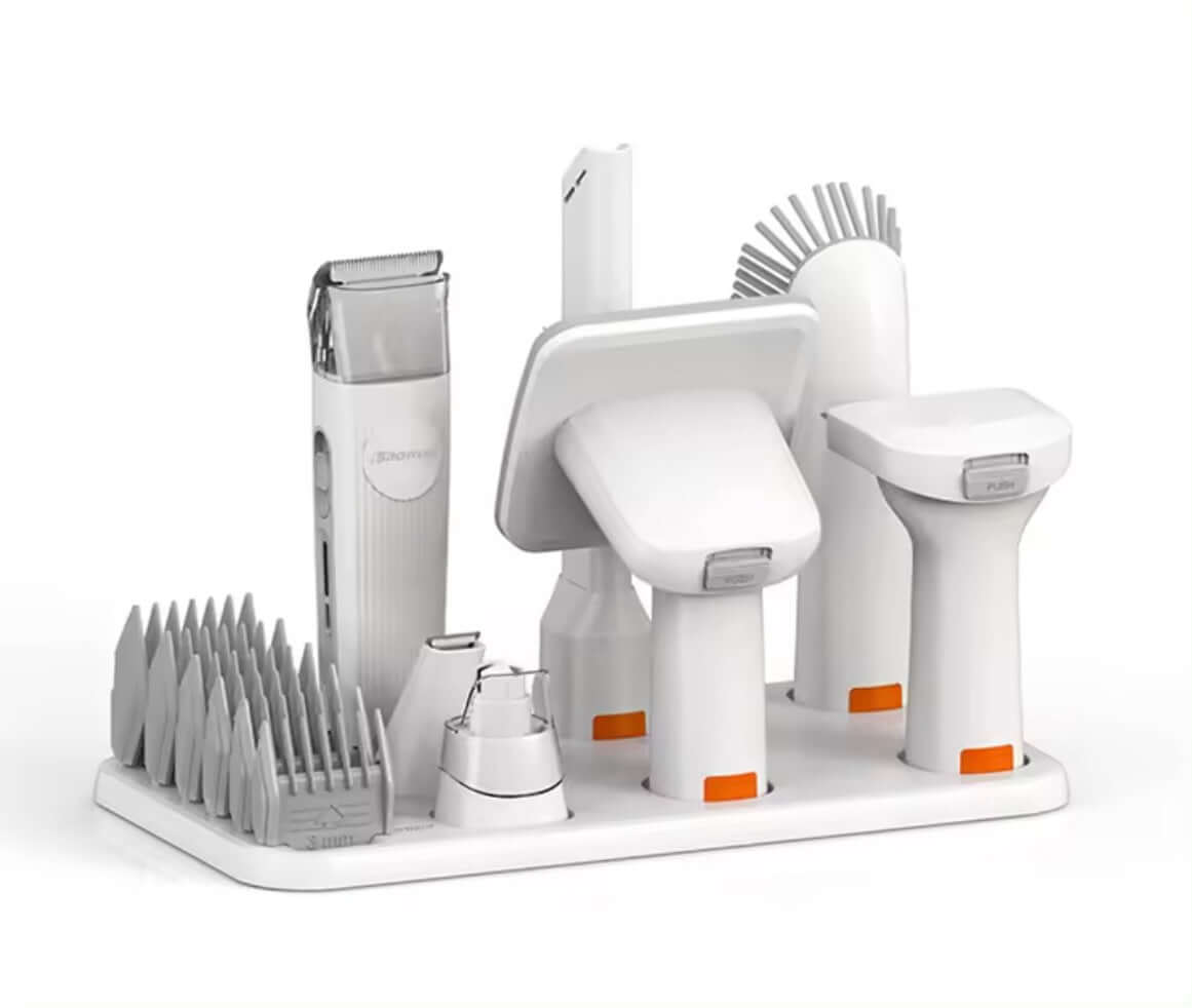 Tierhaarschneider mit Staubsauger - für Hunde &amp; Katzen