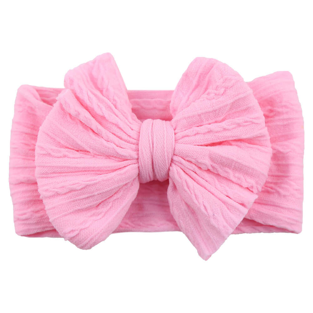 Kinder Haarband Nylon mit Schleife - Elastisch &amp; Vielseitig