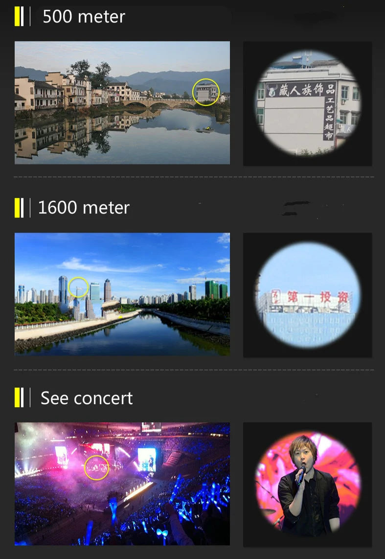 Fernglas HD 40x22 - Professionelles Jagdteleskop | Outdoor