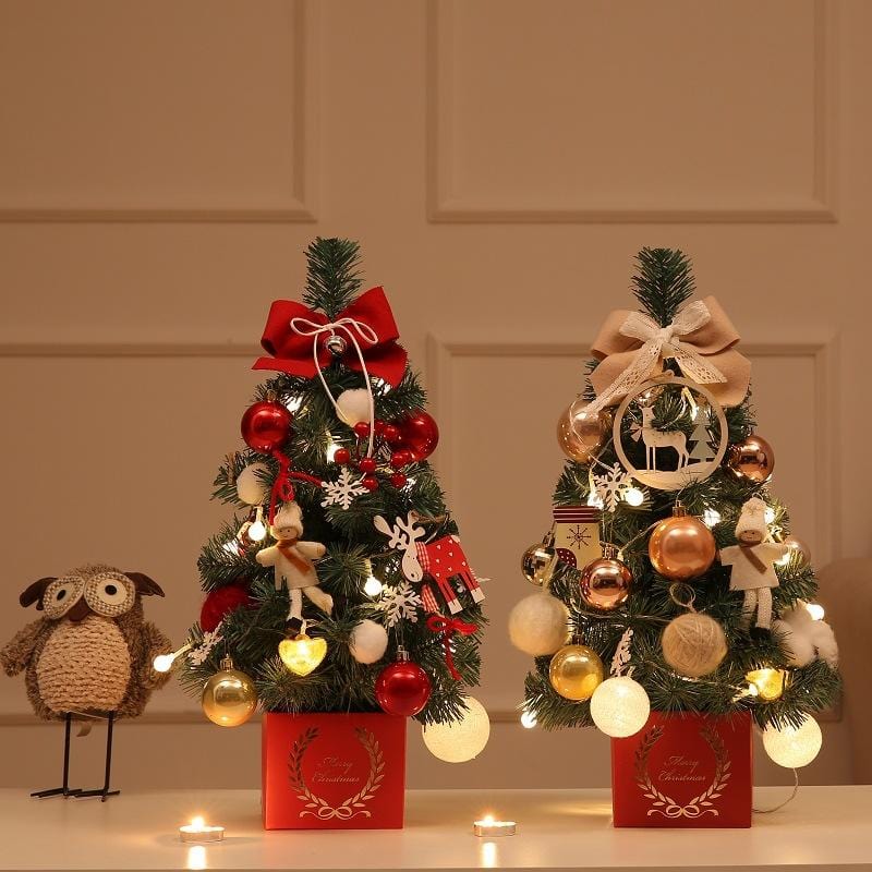 Kleiner künstlicher Mini-Tischweihnachtsbaum