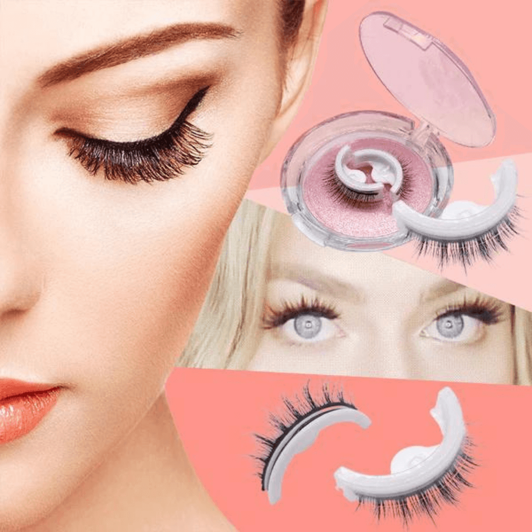 Selbstklebende Wimpern - Mühelos &amp; Schnell