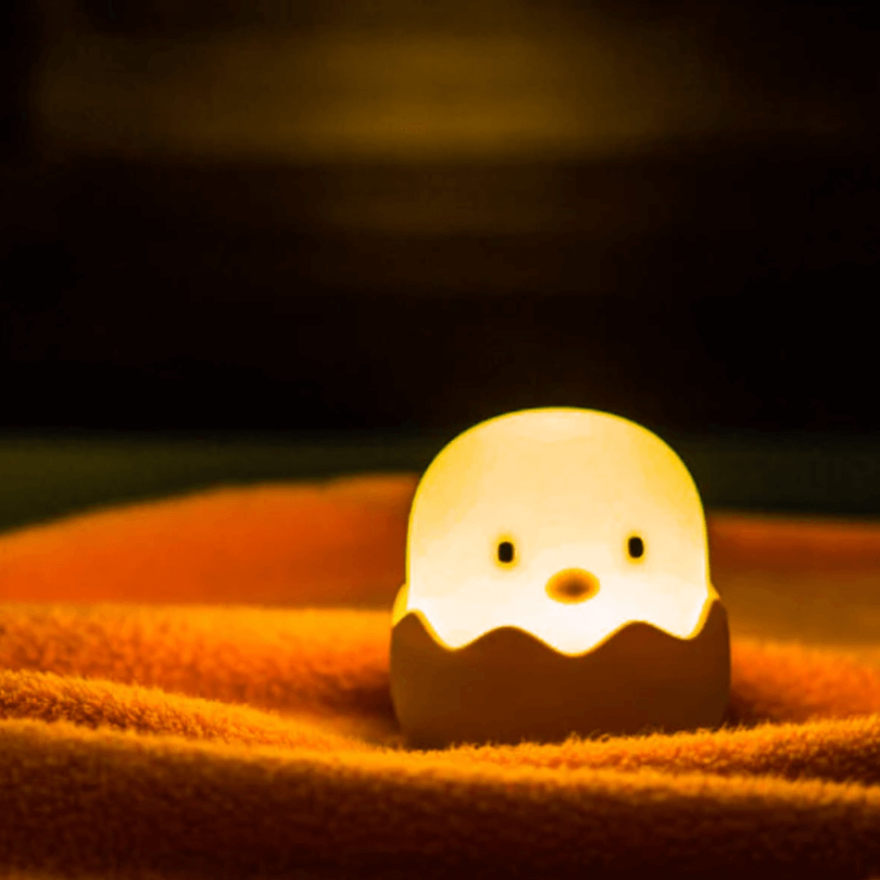 Kinder Nachtlicht Kükenlampe - Beruhigendes LED Licht