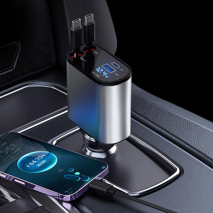 Flair | 4-in-1 ausziehbares Autoladegerät