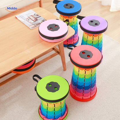 Zelara Verstellbarer Teleskop-Hocker mit rutschfester Oberfläche