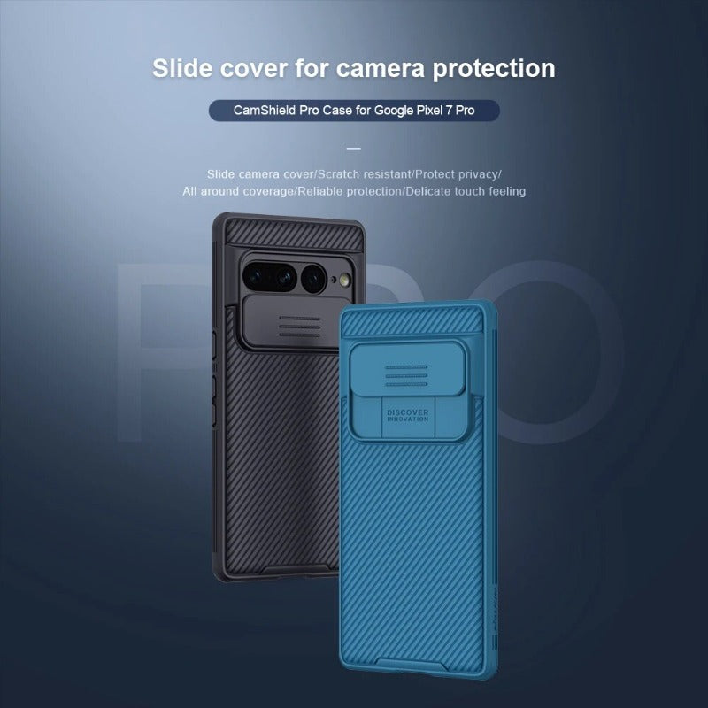 CamShield Slide Camera Ultradünne PC-Telefonhülle für Google Pixel 8 7