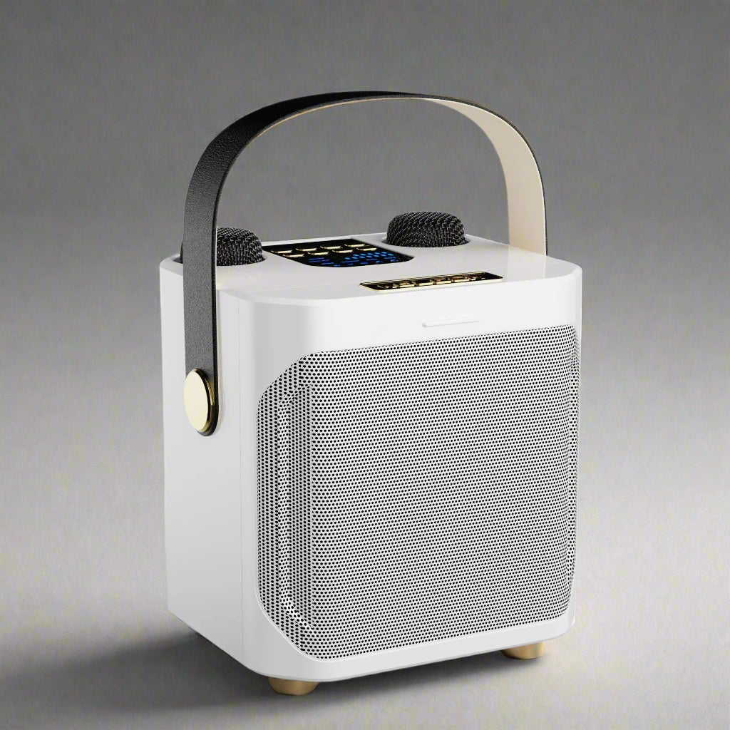 Hochleistungs tragbarer Bluetooth Karaoke Lautsprecher mit wiederaufladbarem Akku für den Innen- und Außenbereich