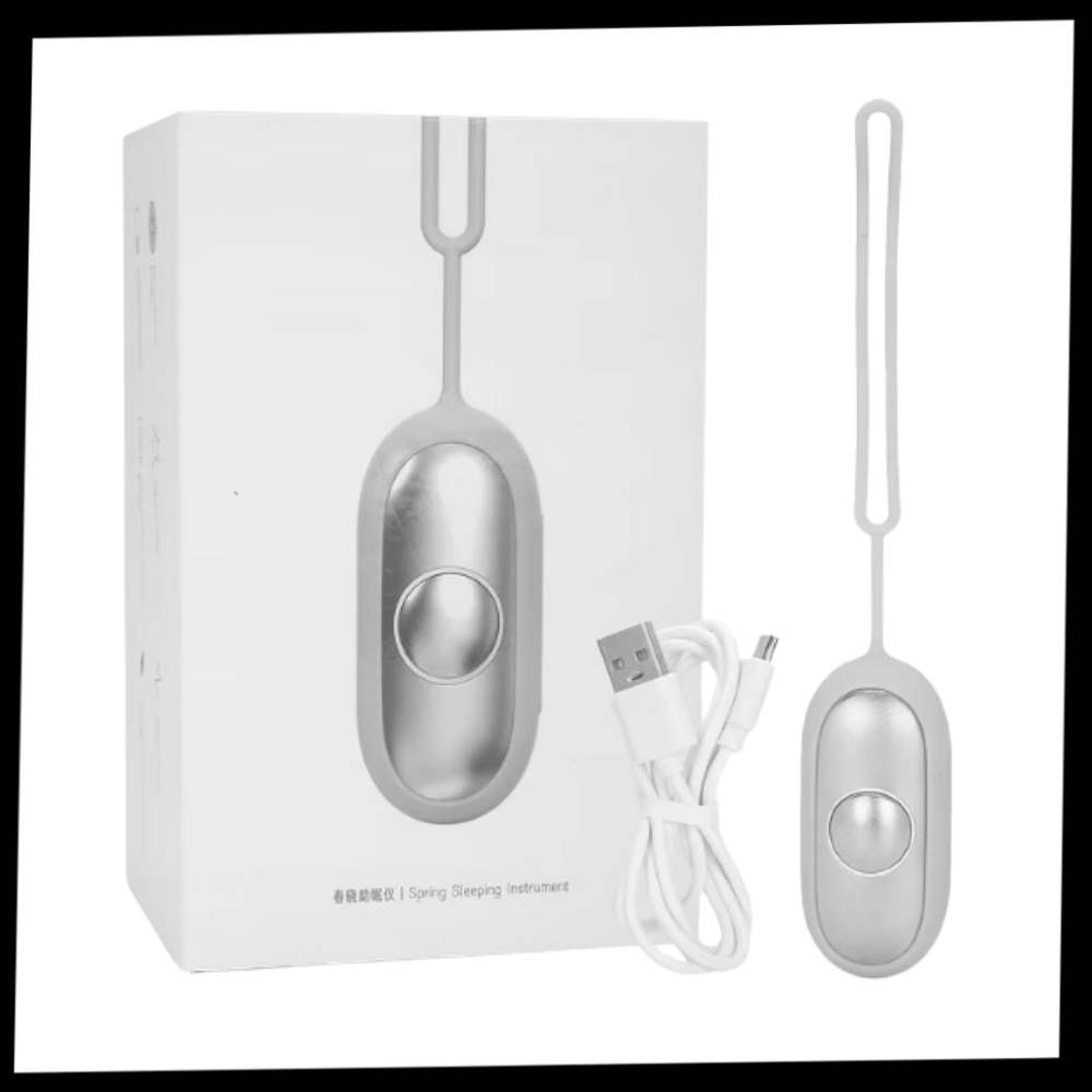 Tragbares Akupressur-Gerät zur Stressreduktion und Schlafverbesserung, mit Mikro-Stromimpulsen