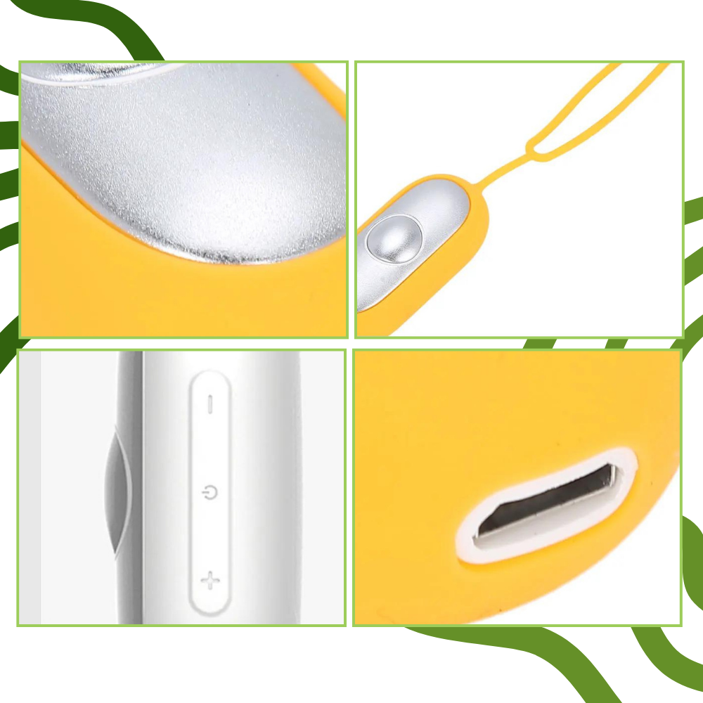 Tragbares Akupressur-Gerät zur Stressreduktion und Schlafverbesserung, mit Mikro-Stromimpulsen