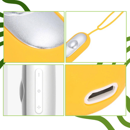 Tragbares Akupressur-Gerät zur Stressreduktion und Schlafverbesserung, mit Mikro-Stromimpulsen