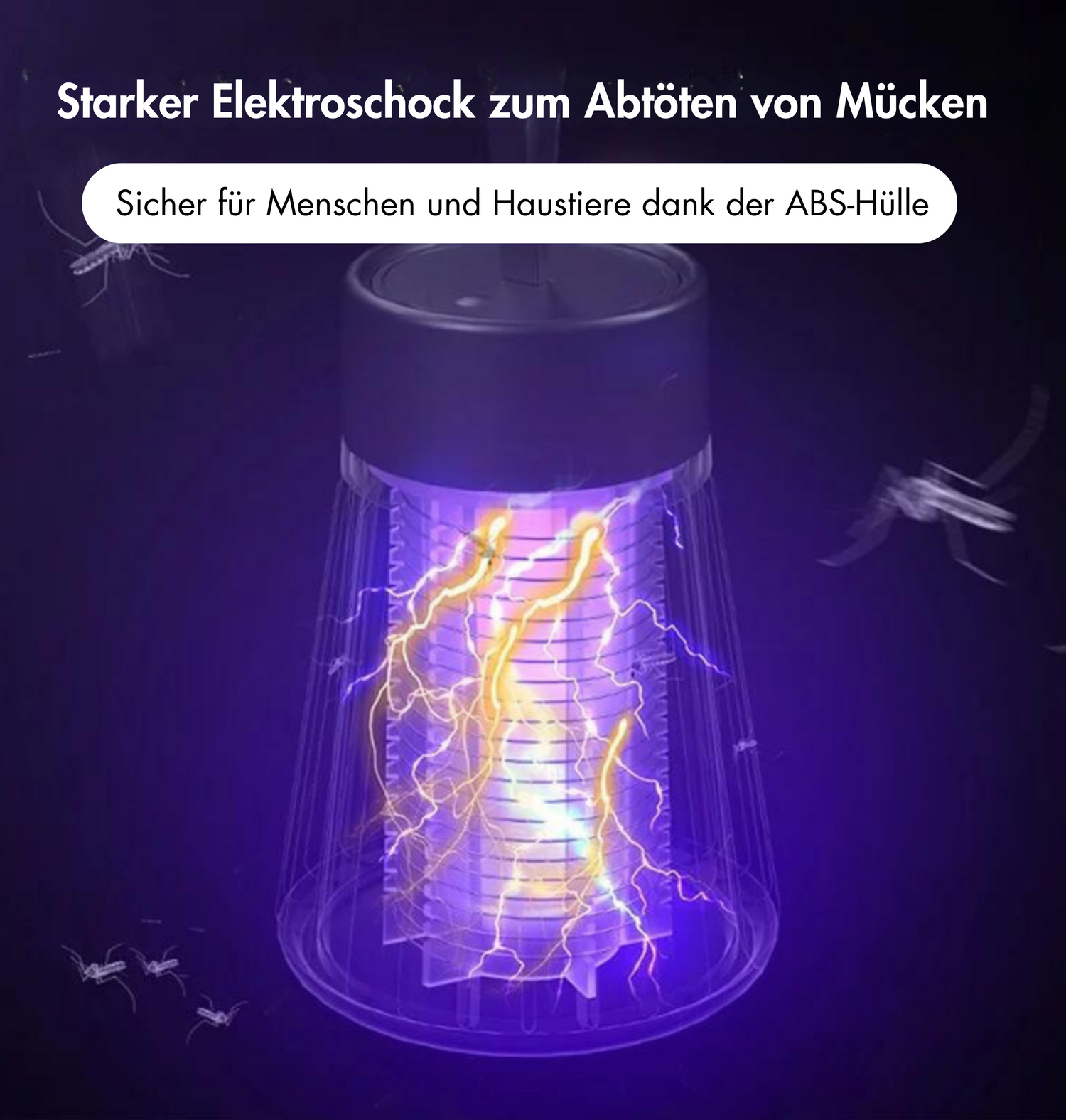 Zelara - Tragbar Anti Moskito Lampe Mit Elektrischer Schock