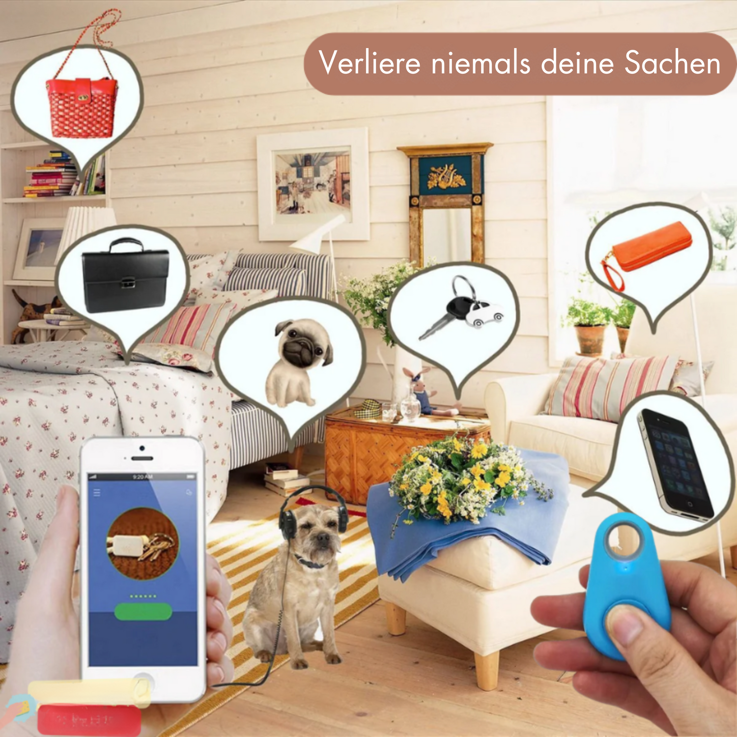 Zelara - Multi Verbindung GPS Haustiere Tracker