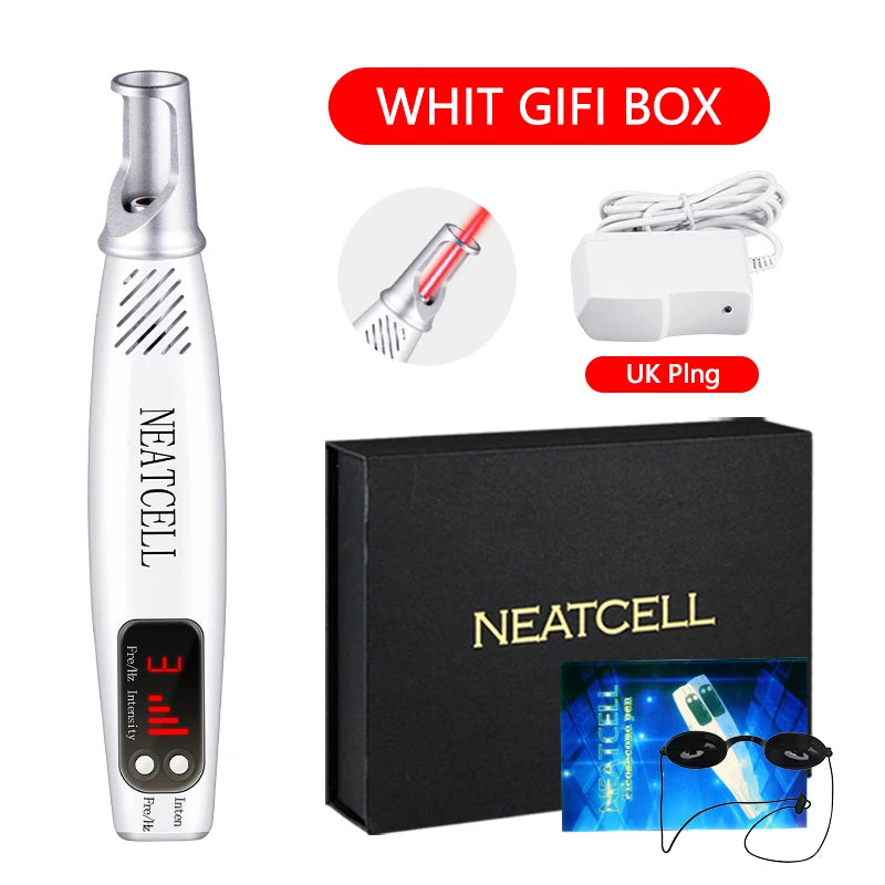 Smart Tattoo Removal Laser Pen - Entfernen von Muttermalen, Sommersprossen, Akne, Tattoos