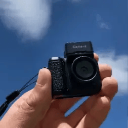 Mini Vintage-Kamera für nostalgische Fotografie | Kompakte Retro-Filmkamera für sofortige Erinnerungen