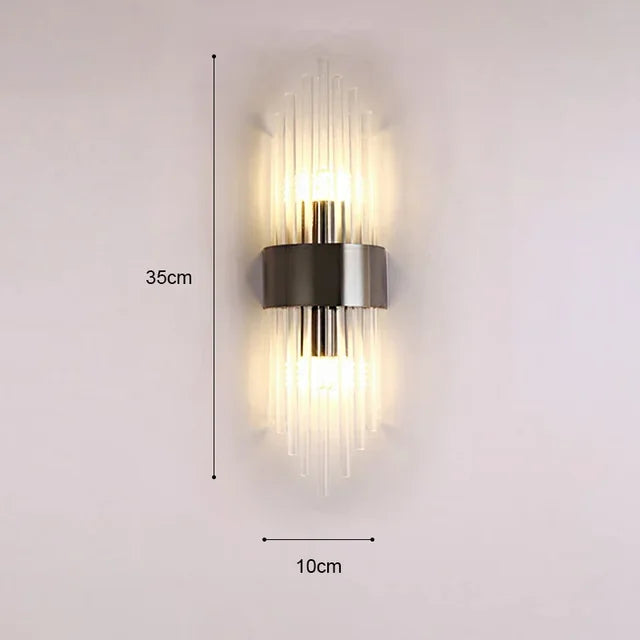Luxuriöse LED Wandleuchte - Elegantes Design