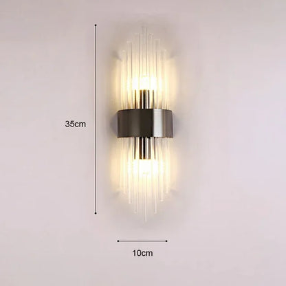 Luxuriöse LED Wandleuchte - Elegantes Design