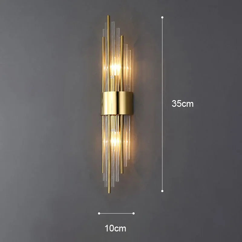 Luxuriöse LED Wandleuchte - Elegantes Design