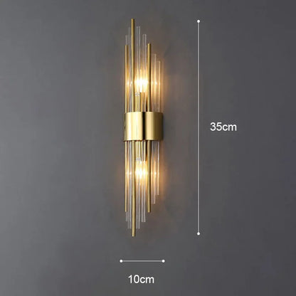 Luxuriöse LED Wandleuchte - Elegantes Design