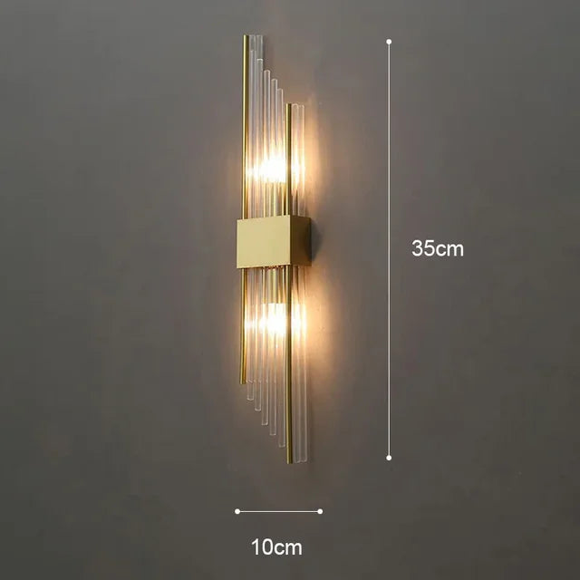 Luxuriöse LED Wandleuchte - Elegantes Design