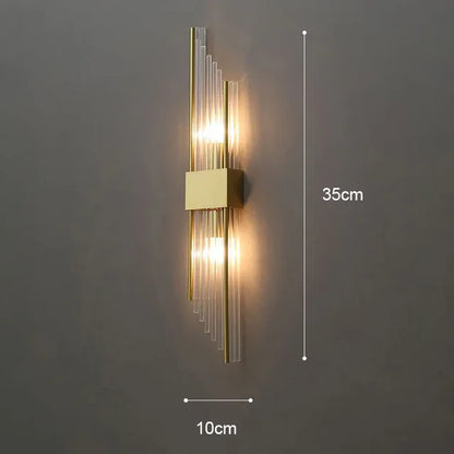 Luxuriöse LED Wandleuchte - Elegantes Design