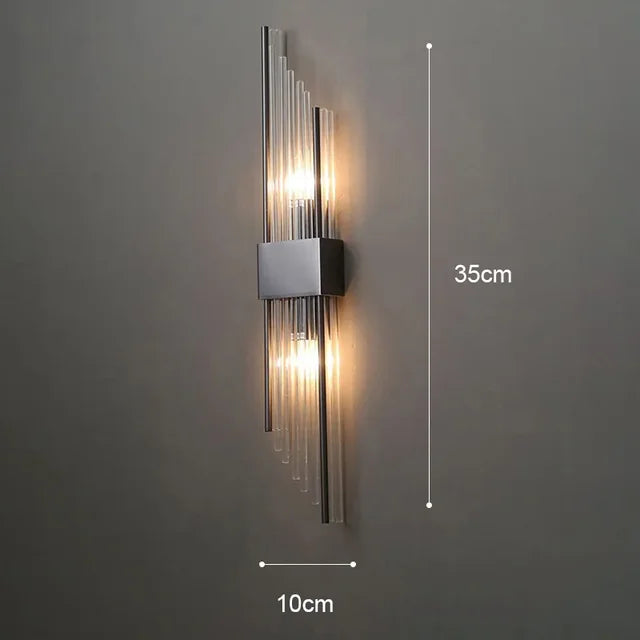 Luxuriöse LED Wandleuchte - Elegantes Design