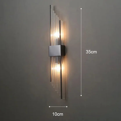 Luxuriöse LED Wandleuchte - Elegantes Design