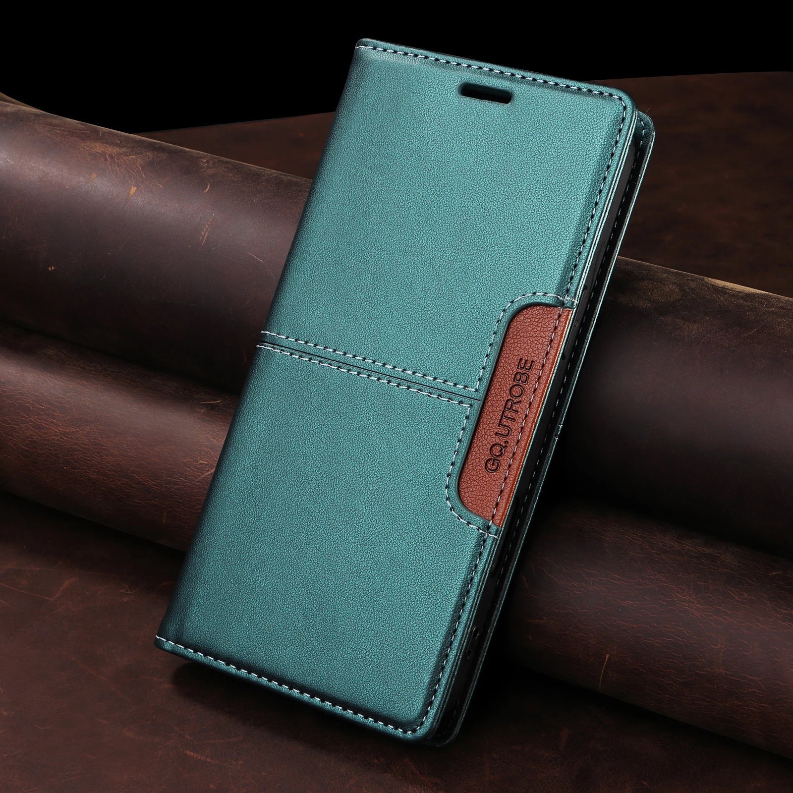 RFID Flip Leder Samsung S22/S21/S20/Note20 Magnetische Wallet Hülle