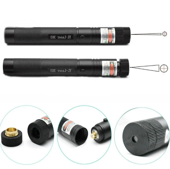 Hochleistungs-Laserpointer - Starker Grüner Laserstrahl