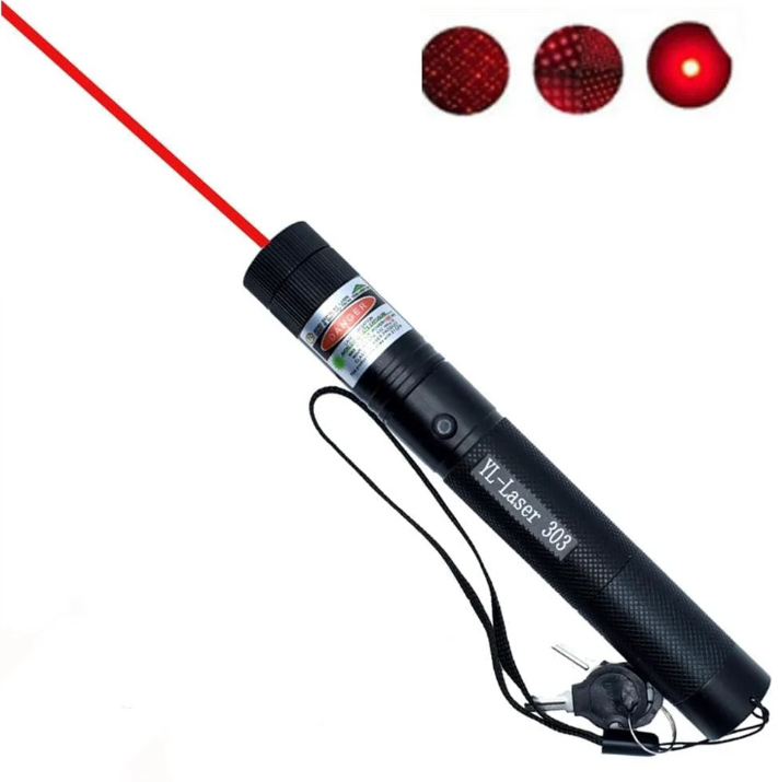 Hochleistungs-Laserpointer - Starker Grüner Laserstrahl
