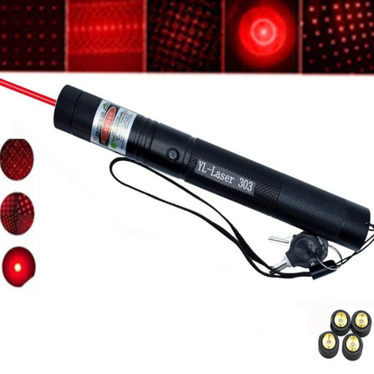 Hochleistungs-Laserpointer - Starker Grüner Laserstrahl