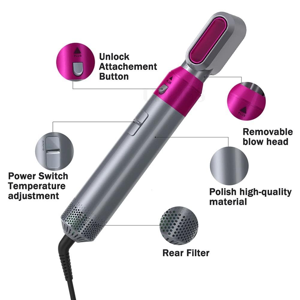 5 In 1 Airwrap Komplettset - Bester Airwrap Styler - Salon Bei Ihnen Zuhause