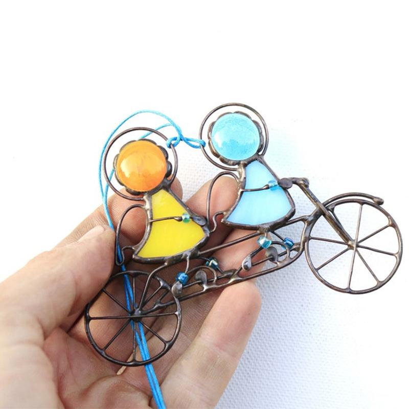 Sonnenfänger aus Glas - Fensterbehang | Handgefertigtes Buntglaskunstwerk